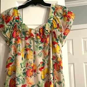 Floral Print Women's Lauren Top